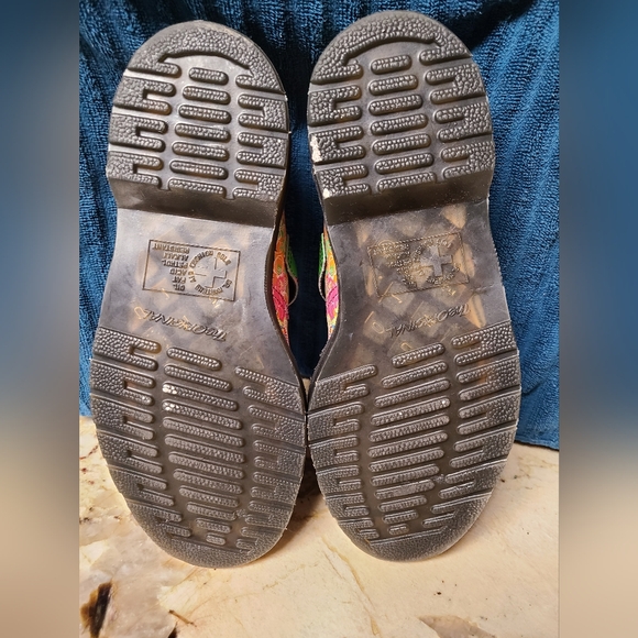 Dr. Martens Polley Daze T Strap Floral Mary Jane’s Size 7 - Picture 4 of 5